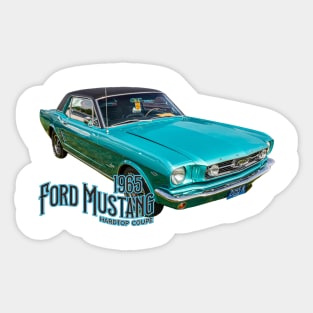 1965 Ford Mustang Hardtop Coupe Sticker